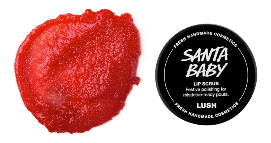 Lush Santa Baby Lip Scrub