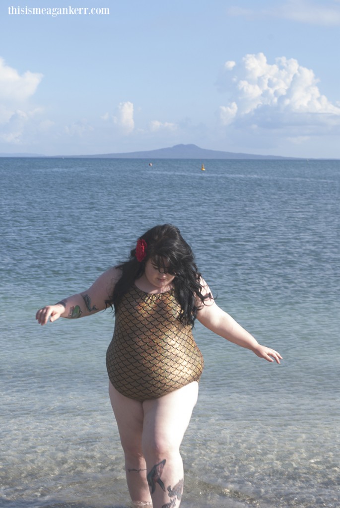 Amber McCoy wears Dragon Bodysuit by Chubby Cartwheels