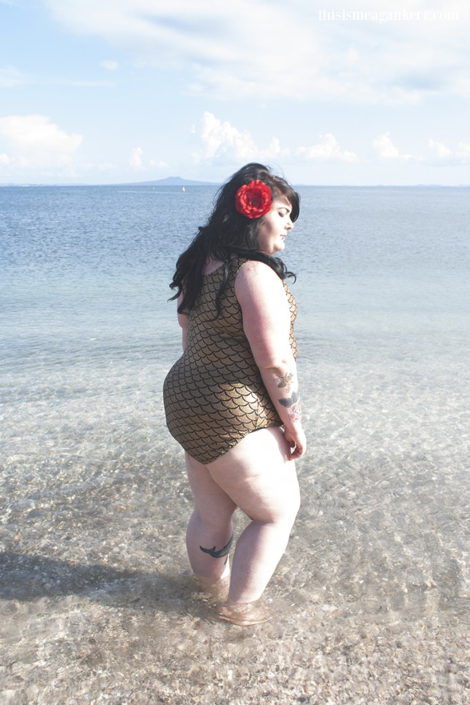 Amber McCoy wears Dragon Bodysuit by Chubby Cartwheels