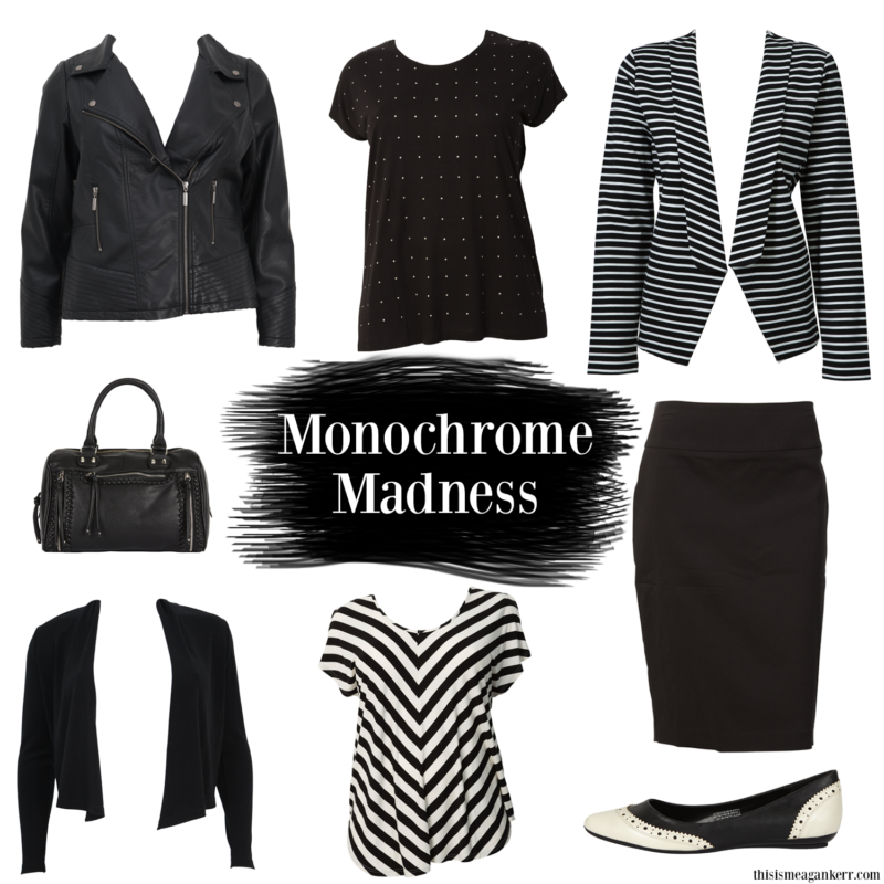 Farmers Plus Size Monochrome AW14