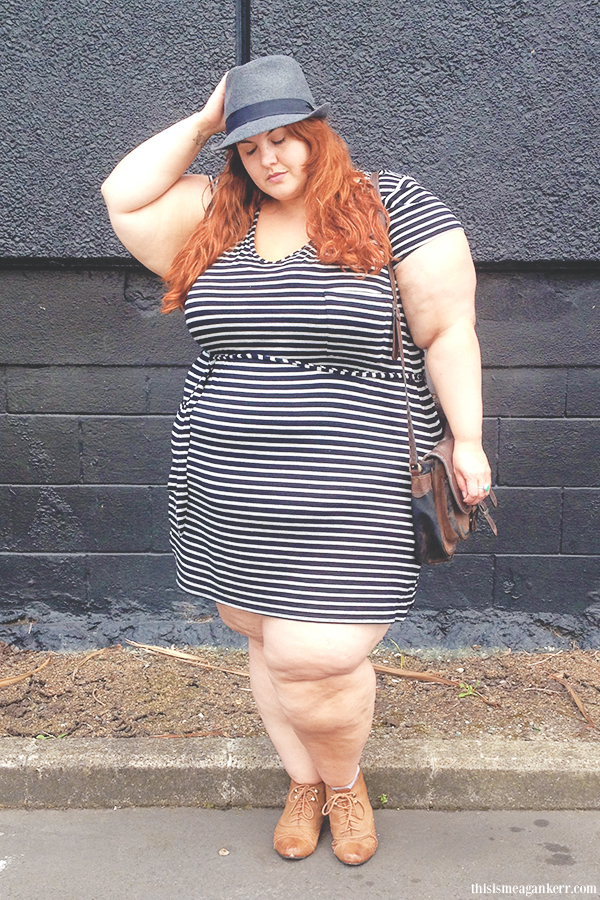 Aussie Curves plus size picnic 17 Sundays stripe dress