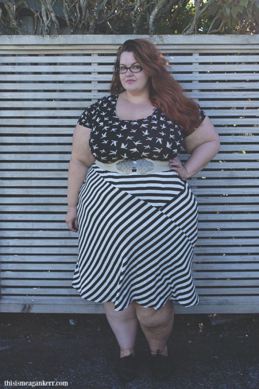 Aussie Curves plus size Pattern Clash