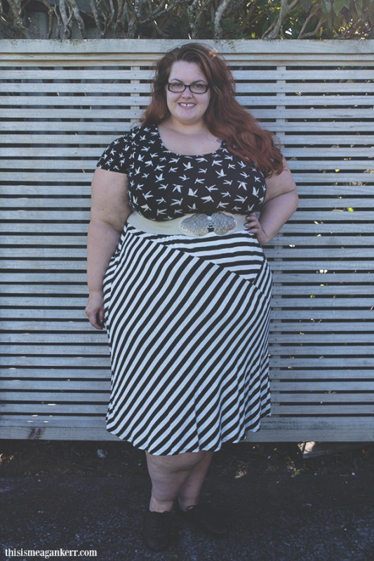 Aussie Curves plus size Pattern Clash