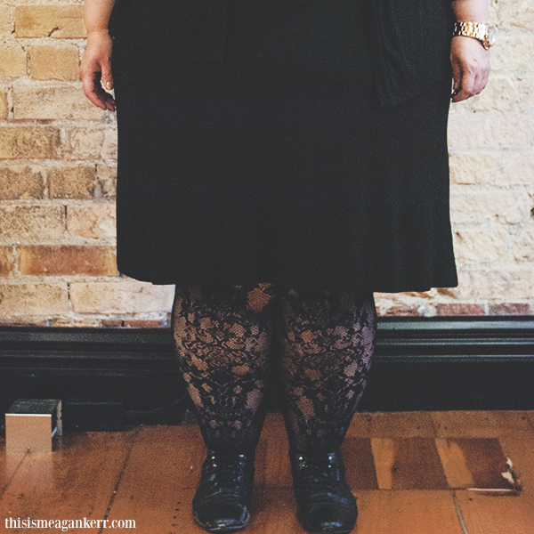 Black lace stockings plus size fashion