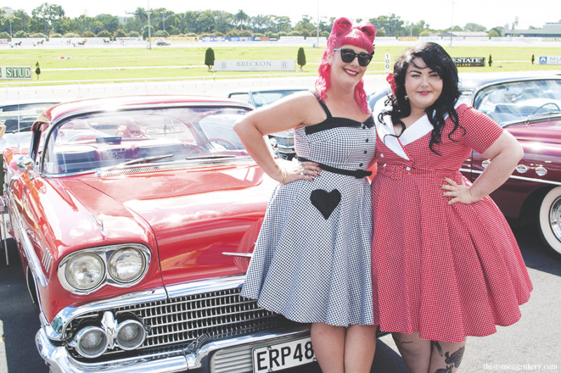 Pieta Heynen and Amber McCoy plus size pinup models