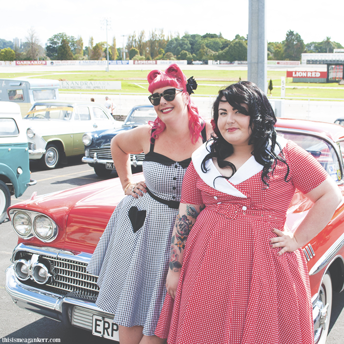 Pieta Heynen and Amber McCoy plus size pinup models