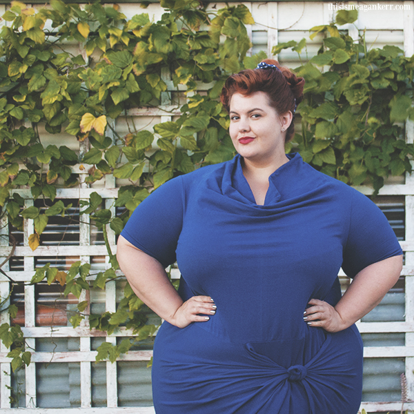 WIWT VVDO Hope and Harvest Knot Dress plus size fashion