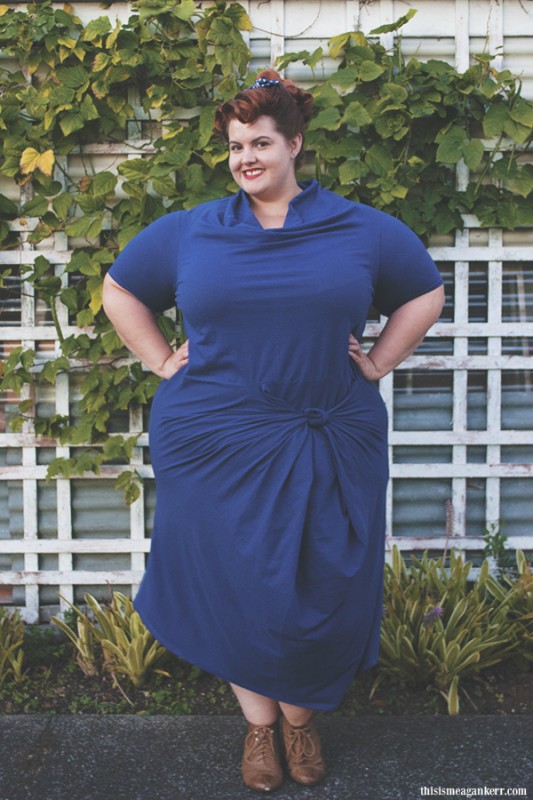 WIWT VVDO Hope and Harvest Knot Dress plus size fashion