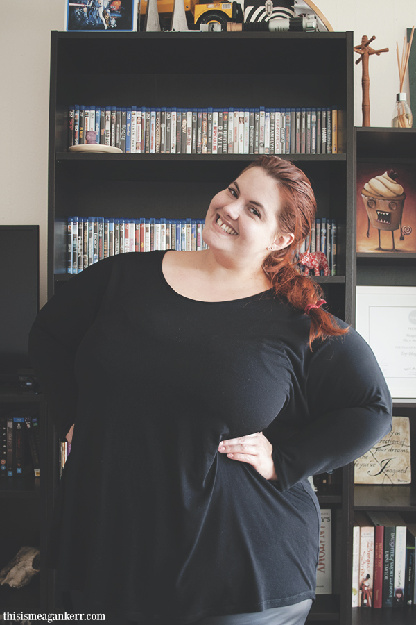 This is Meagan Kerr plus size fashion Harlow
