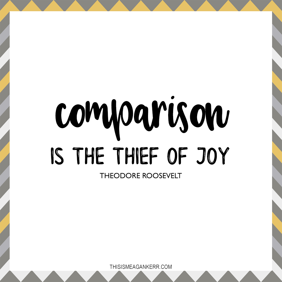 How To Show Your Body Love: Comparison is the thief of joy
