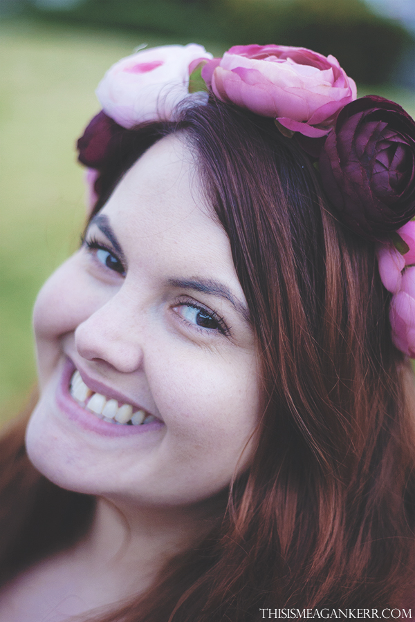 the wolf cub flower crown