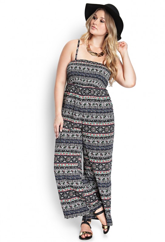 Forever 21+ Free Spirit Wide-Leg Jumpsuit, USD $24.80 from Forever 21