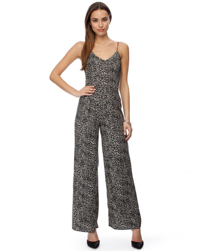 Jumpsuits | Petite Ivory Leopard Print Jumpsuit | Dorothy Perkins