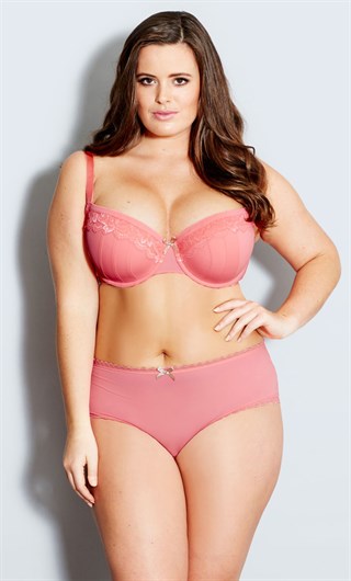 Plus Size Fashion City Chic Zara Contour Bra and Shorty