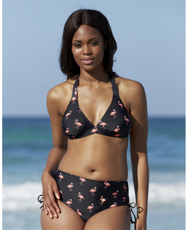 Simply Be Simply Yours Flamingo Bikini Set