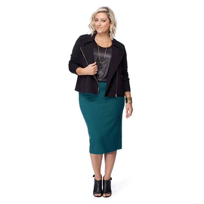 Plus Size Fashion - The Iconic Harlow Pencil Me In Skirt