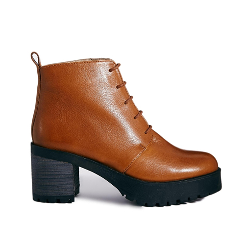 ASOS RIFF RAFF Leather Lace Up Ankle Boots