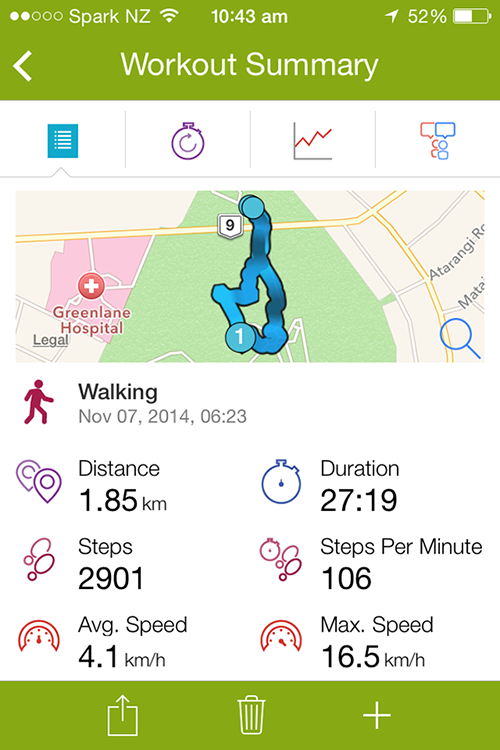 Endomondo Fitness App