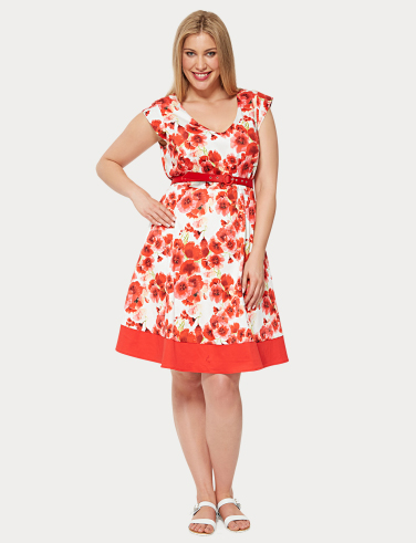 Plus Size Race Day Fashion Farmers Estelle Ruscello Dress