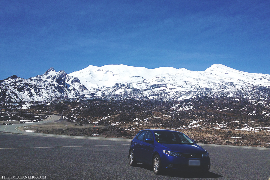 Mt Ruapehu Blue Kia Cerato