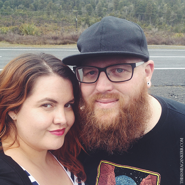 Meagan and Doug in Tongariro National Park