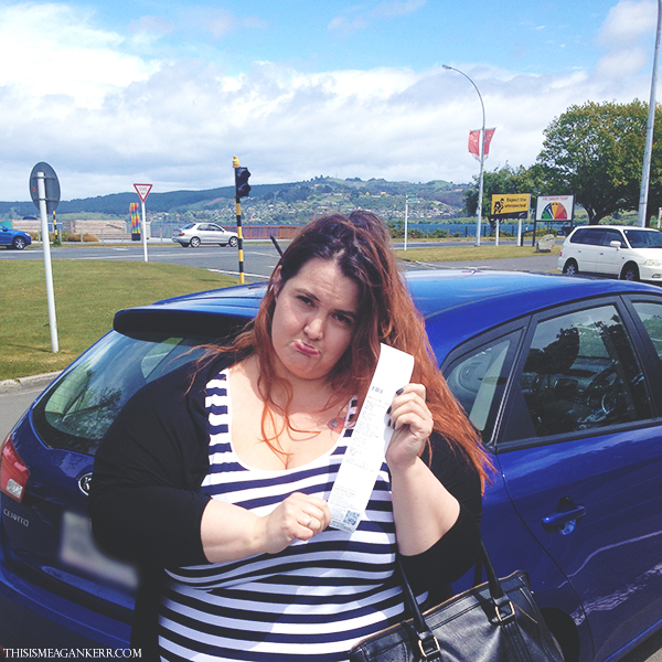 Taupo Meg Parking Ticket