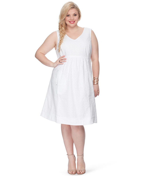 Plus Size Race Day Fashion The Iconic Lucabella Sleeveless Dress