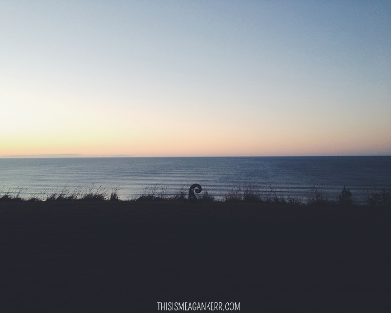 Sunrise over Wainui Beach, Gisborne