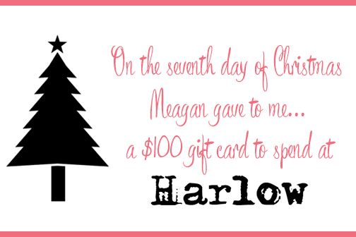 Day 7: Win a $100 Harlow gift card