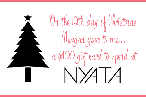 Day 12: Win a $100 NYATA gift card