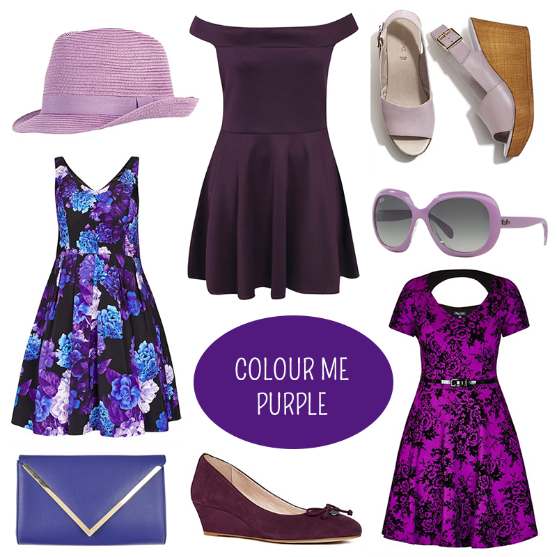 Colour Me Purple Plus Size Fashion