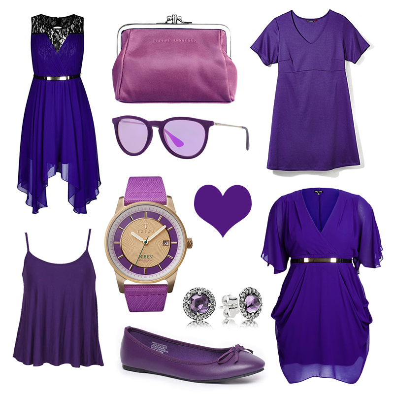 Colour Me Purple Plus Size Fashion