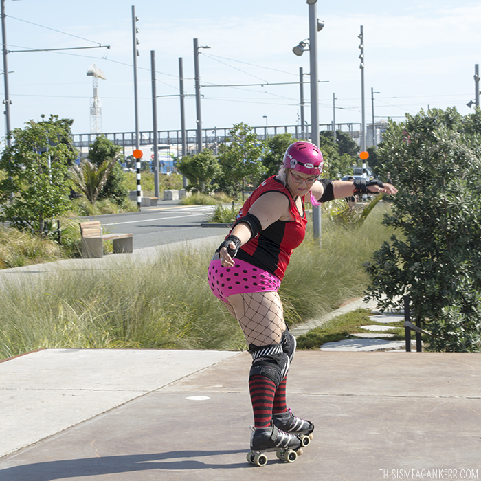 Miss Glamour LaRue / Glamerzon Plus Size Derby Girl