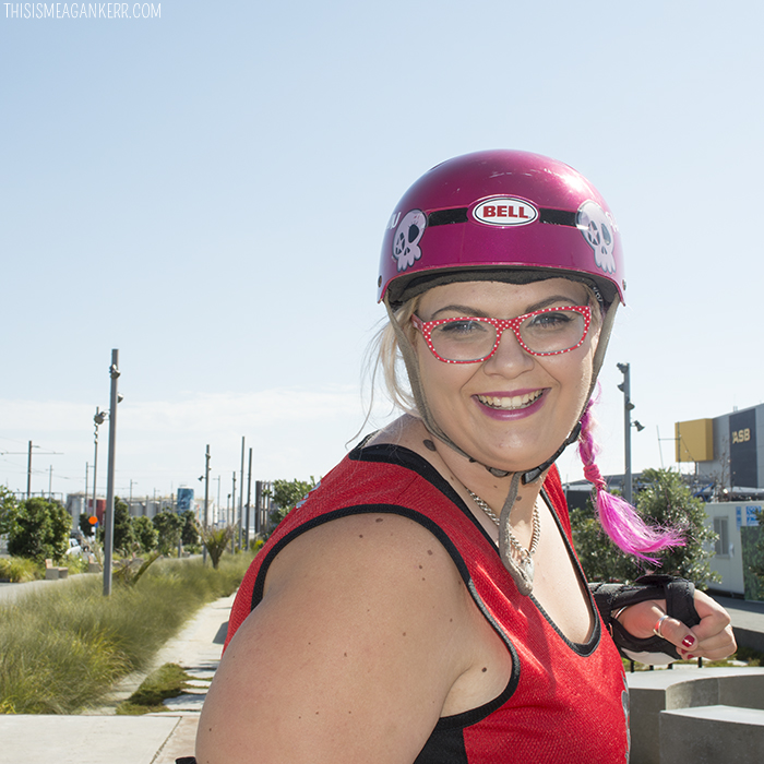 Miss Glamour LaRue / Glamerzon Plus Size Derby Girl