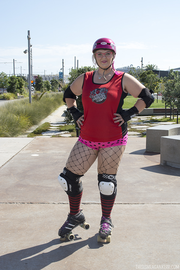 Miss Glamour LaRue / Glamerzon Plus Size Derby Girl