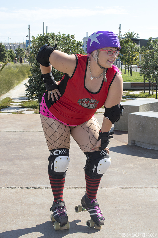 Miss Glamour LaRue / Glamerzon Plus Size Derby Girl