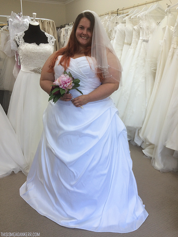 Fab Frocks Meagan Kerr Wedding Dress Plus Size Bridal Gown