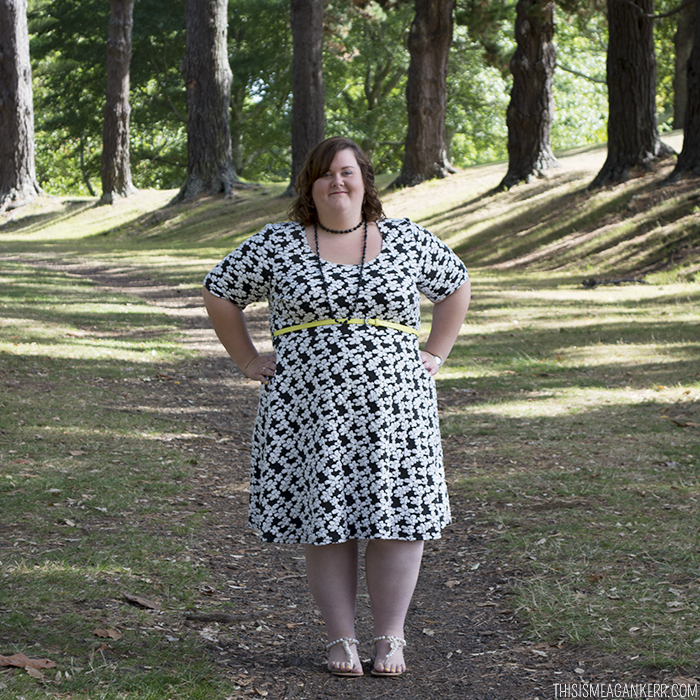 Grace Cattermole Fat Girls Shouldn't Wear Stripes Plus Size Fashion Wild Child Dress