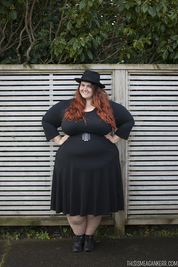 Meagan Kerr Plus Size Fashion Head To Toe We Wear Black