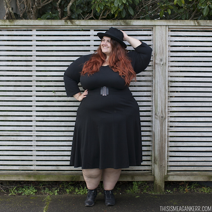 Meagan Kerr Plus Size Fashion Head To Toe We Wear Black