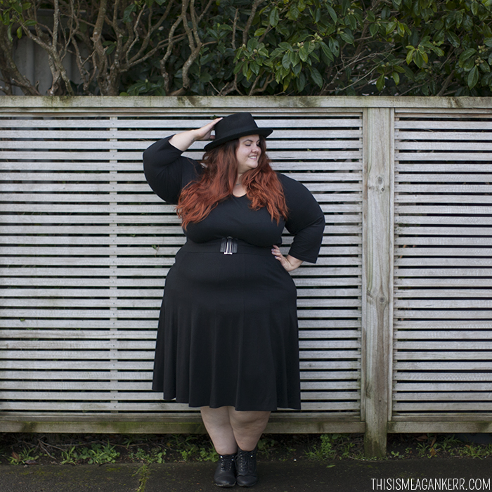 Meagan Kerr Plus Size Fashion Head To Toe We Wear Black