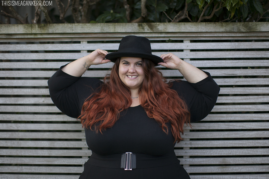 Meagan Kerr Plus Size Fashion Head To Toe We Wear Black