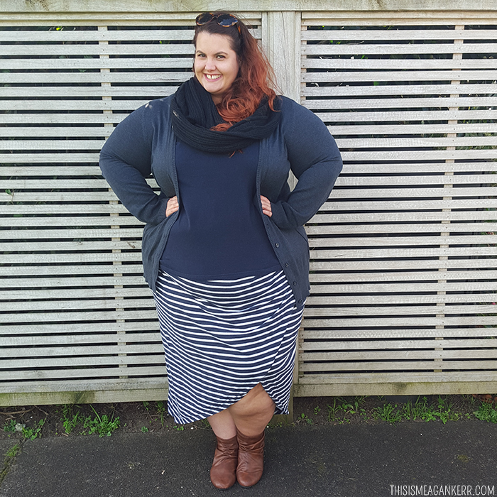 Meagan Kerr Plus Size Fashion NZ Nautical