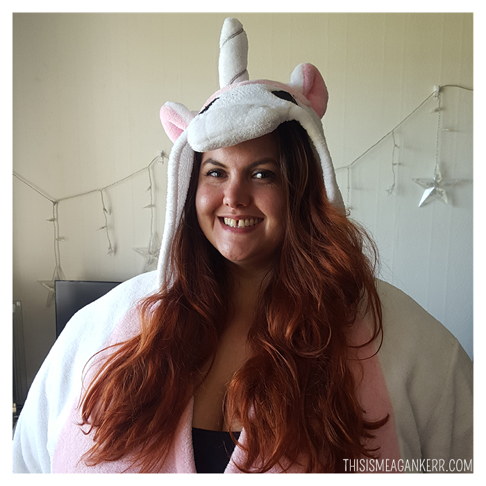 Meagan Kerr Plus Size Unicorn Onesie