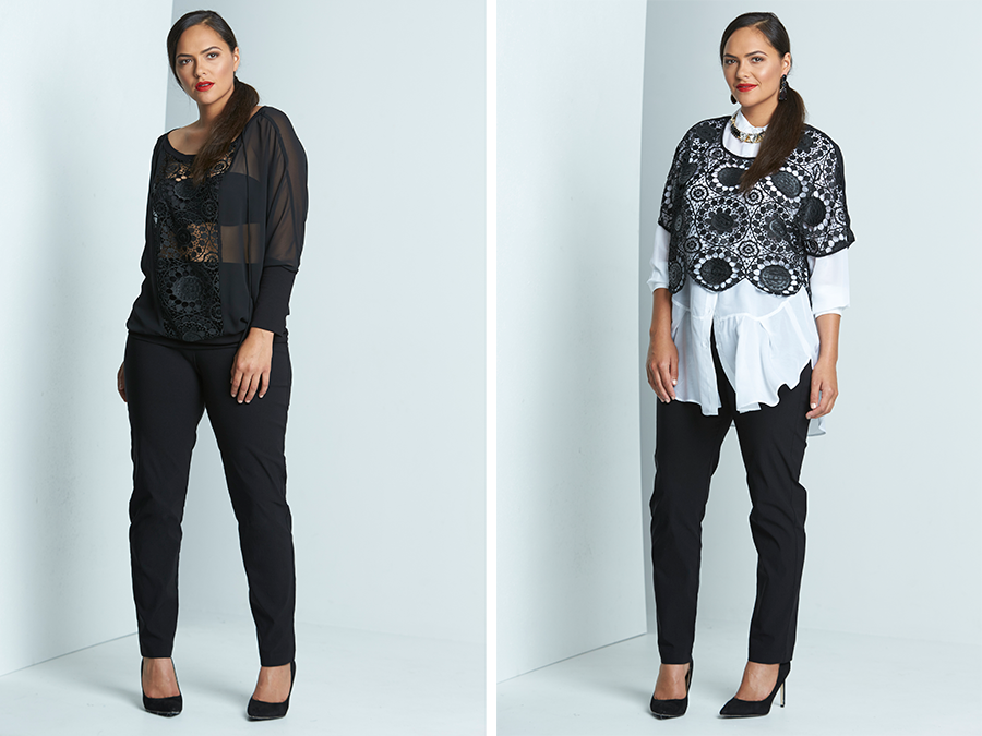 Black Rose Top and Singapore Skinny Pants / Black Rose Crop Top, Mystic Collectors Shirt and Singapore Skinny Pants