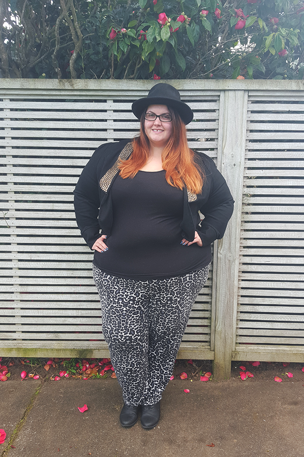 This is Meagan Kerr: NZ Style Curvettes Trousers // Autograph Animal Print Pants