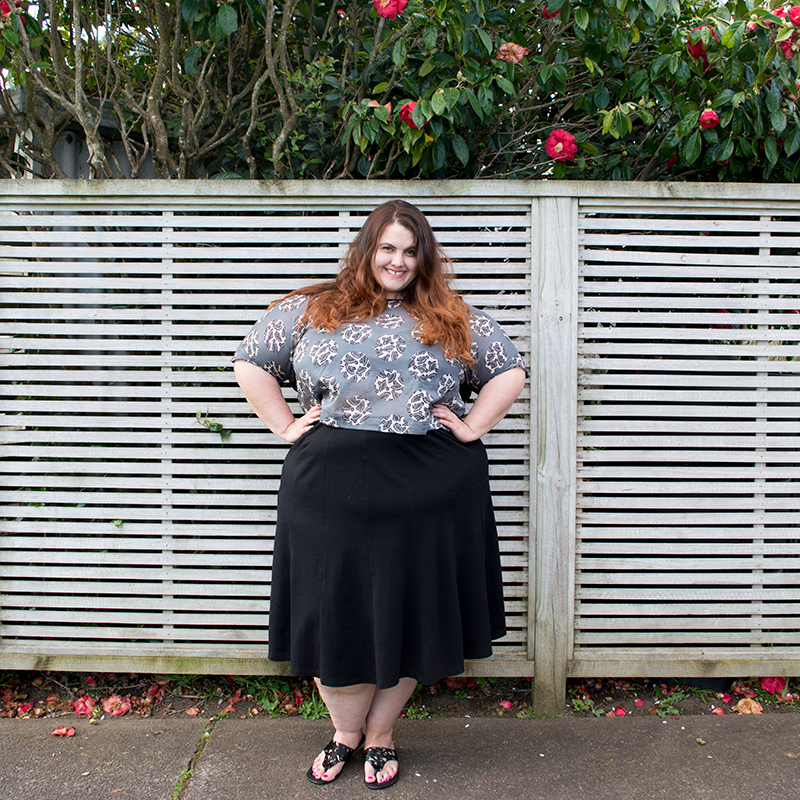 Chocolat Singapore Sling Crop Top, Yourself Midi Skirt and Number One Shoes Nia Leather Sandals