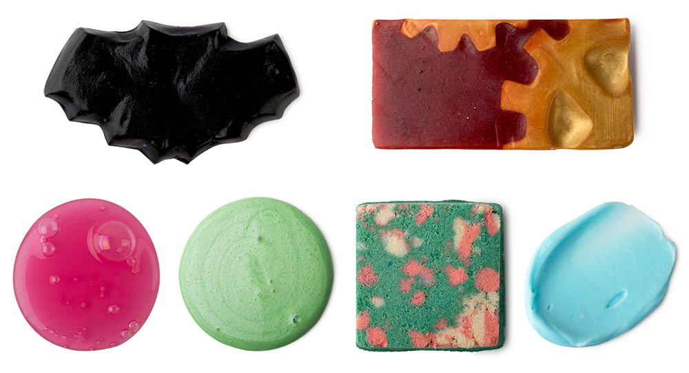 Lush Christmas 2015 // Nightwing Shower Jelly, Old Father Time Soap, Rose Jam Shower Gel, Lord of Misrule Shower Cream, Salt and Peppermint Bark, Christingle Body Conditioner