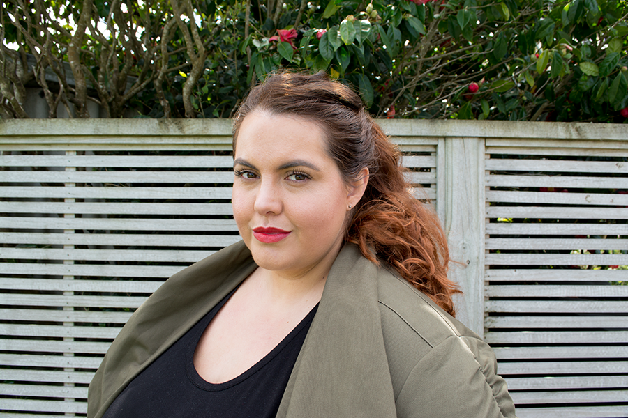 This is Meagan Kerr: NZ Style Curvettes Song Style by Taylor Swift // Hope & Harvest Anorak and Lush Santa Baby Lip Tint