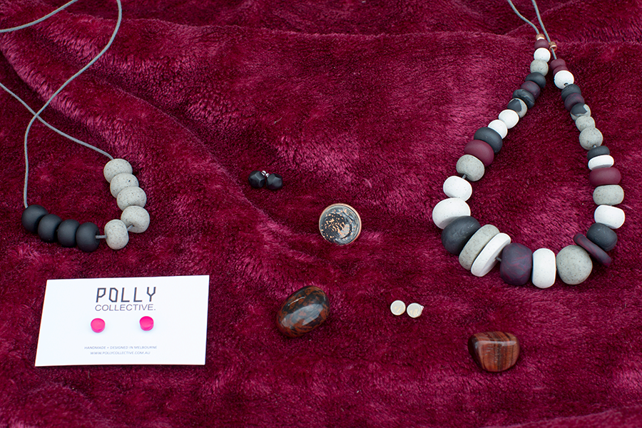 Polly Collective Jewellery // necklace ring earrings handmade in Melbourne